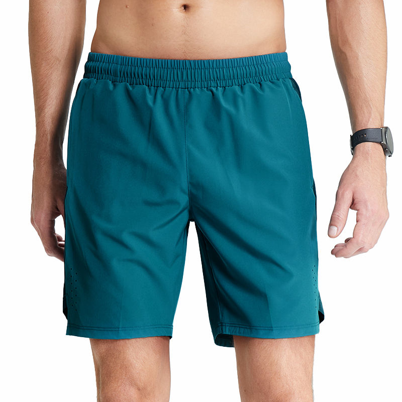 Summer New Men's Women's Running Shorts Outdoor Marathon Racing Shorts 2 in 1 Piece Anti-exposure Sport Shorts with Pockets