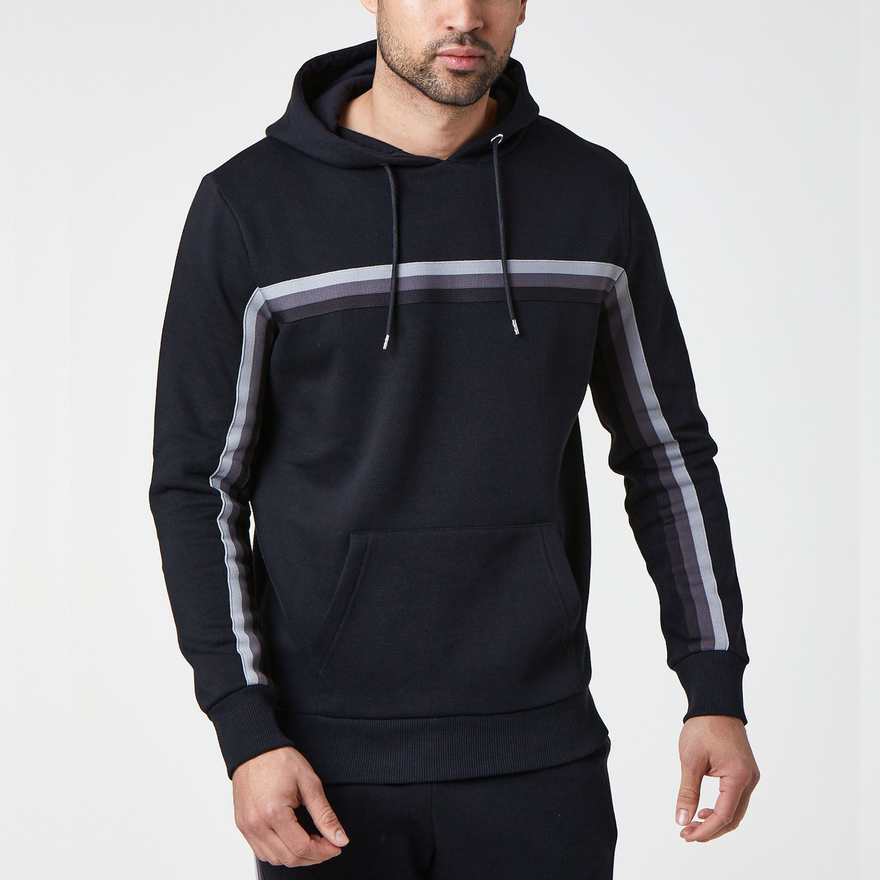 Top Trending Wholesale Men Streetwear Tracksuits Sale OEM Custom Made Logo Design 100% Cotton Breathable High Quality Custom