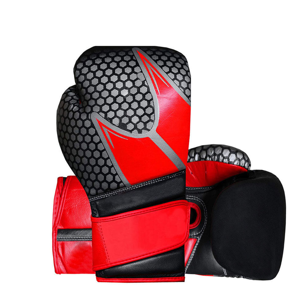 2026 Premium Quality Customized Logo Print Breathable Boxing MMA Gloves Leather Laced Wrist Feature Full Finger Training Custom